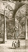 Kircher's museum in Rome,17th century
