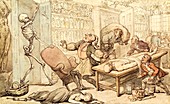 Death in the dissecting room,1816