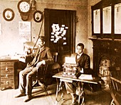 Secretarial typing work,USA,1901