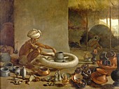 Potter in India,1790s