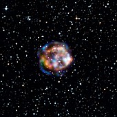 Cassiopeia A,NuSTAR X-ray image
