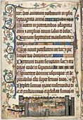 Constantinople,Luttrell Psalter folio