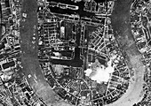 Isle of Dogs,London,historical aerial