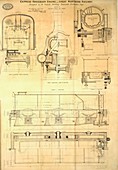 Express passenger train design,1871