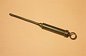 Pewter syringe,19th century