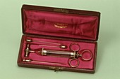 Hypodermic syringe,19th century