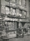 Bird market,London,1890s