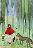 Little red riding hood,artwork