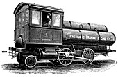 Hardie compressed air locomotive,1880s