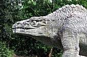 Crystal Palace Park dinosaur model