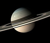 Saturn from space,artwork