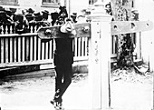 Punishment by pillory,historical image