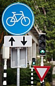 Cycle lane,Netherlands