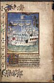 An army on board a ship