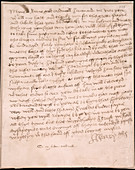 Letter of Henry VIII