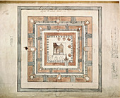 Plan of a temple
