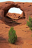 Honeymoon Arch,Mystery Valley,USA