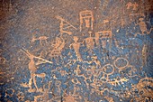 Petroglyphs,Sand Island,USA