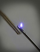 Miniature implantable LED light
