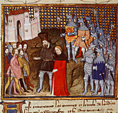 Richard II renounces the throne