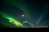 Northern lights and comet PanSTARRS