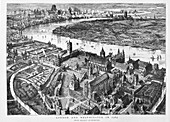 View of London and Westminster