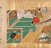 Japanese courtiers