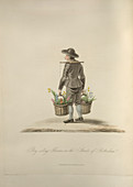 A flower seller