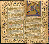 Illuminated text page from a collection o