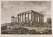 The remains of the Temple of Jupiter in A