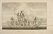 Captain Cook's first voyage of exploratio