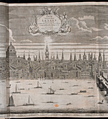 Panorama of London,18th century