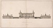 Front elevation of Houghton Hall,Norfolk