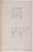 Elevation of the temple at Esneh