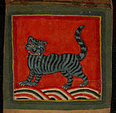 Painting of a member of the cat family