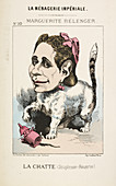 French Caricature - La Chatte