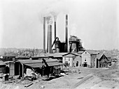 Blast furnace,Pennsylvania,1920s
