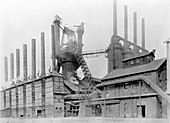 Blast furnace,Pennsylvania,1900s