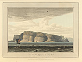 The Island of Staffa from the South West
