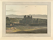 Carlaverock Castle in Dumfrieshire