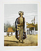 A pilgrim,Indonesia
