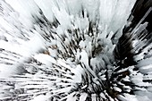 Cave icicles,Lake Baikal,Russia