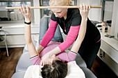 Shoulder physiotherapy