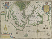 White-De Bry Map of Virginia