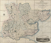 Map of the County of Essex