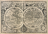 Mappe of the World,drawn in 1628