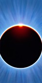 Total solar eclipse,artwork