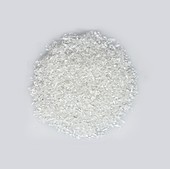 Pile of polycarbonate granules