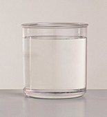 Beaker filled with water