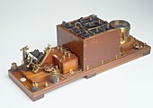 Replica of Marconi's wireless telegraph